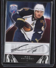 2009-10 Upper Deck Be A Player #S-RH Ron Hainsey Signatures